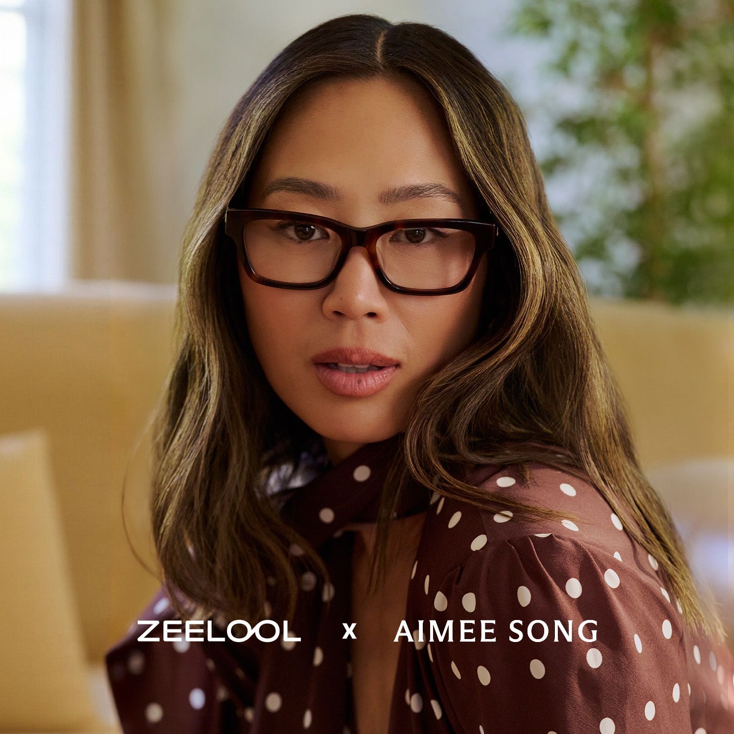 ZEELOOL x Aimee Song The Classic Tortoise Glasses0