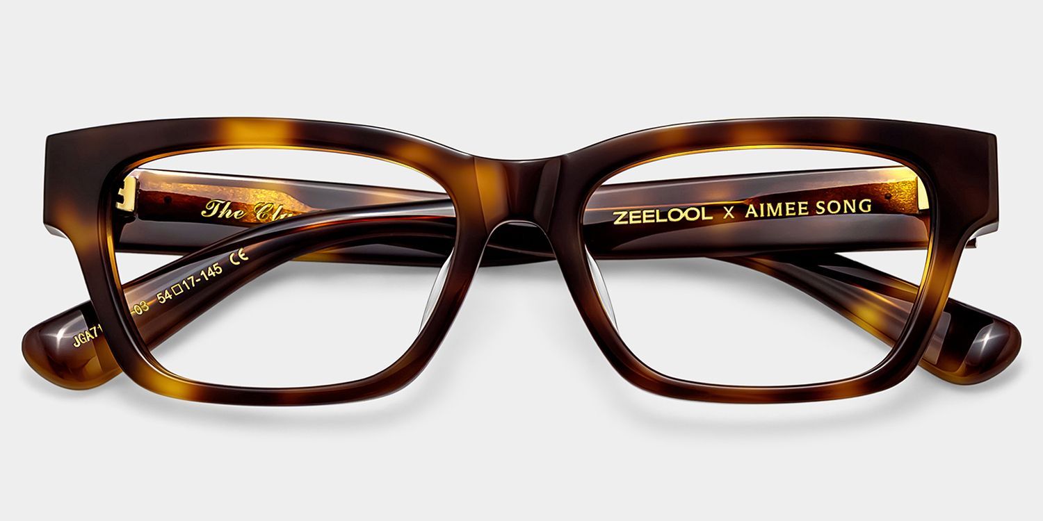 ZEELOOL x Aimee Song The Classic Tortoise Glasses2