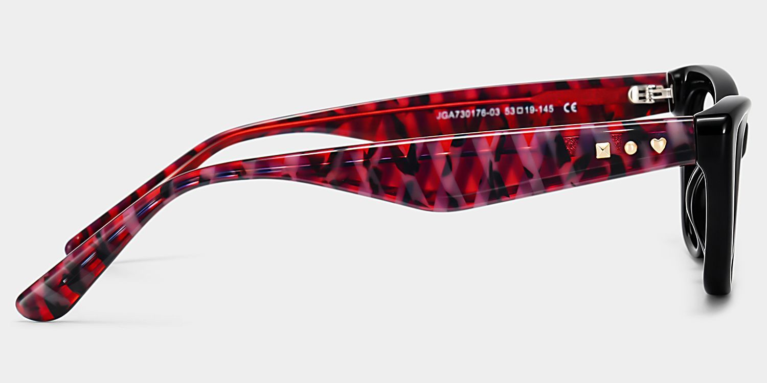 Amabel Black Cat-Eye Glasses | ZEELOOL3