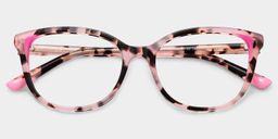 Brady Pink Tortoise Butterfly Glasses1