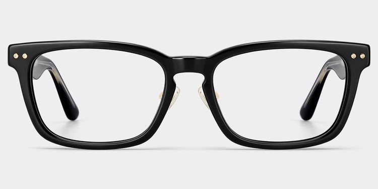 Buzz Black Rectangle Glasses