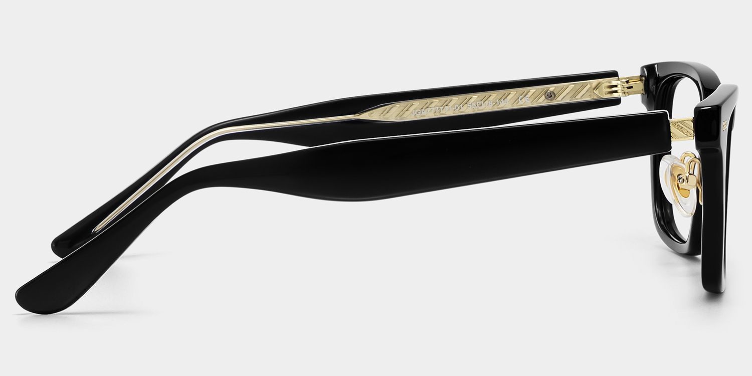 Shop Buzz Black Rectangle Eyeglasses | ZEELOOL3