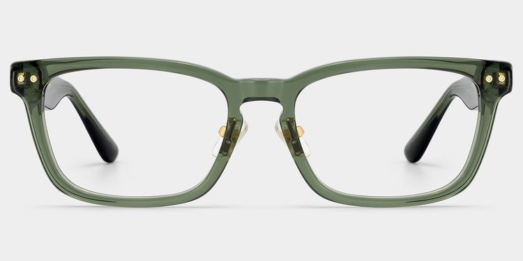 Buzz Green Rectangle Glasses