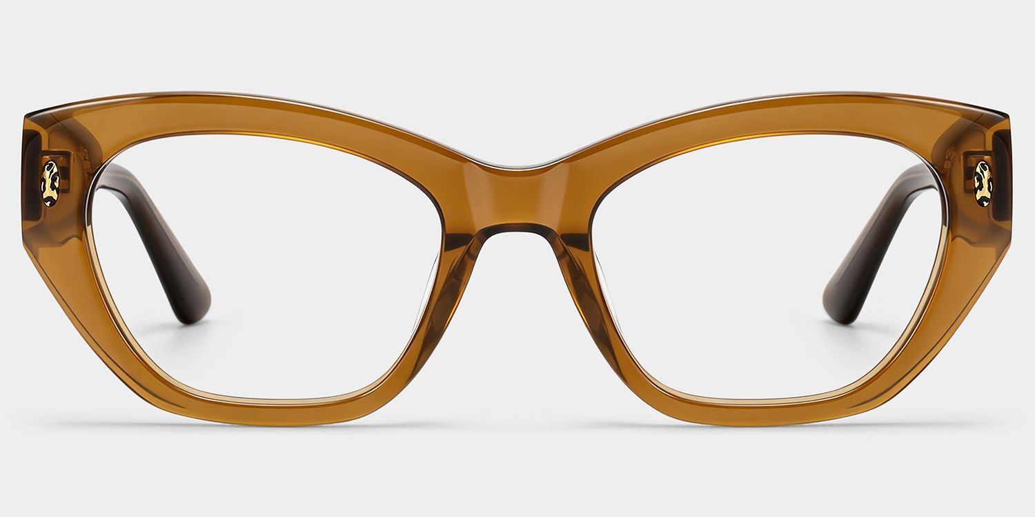 Dillon Brown Cat-Eye Glasses | ZEELOOL0
