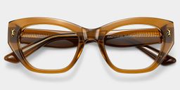 Dillon Brown Cat eye Glasses1