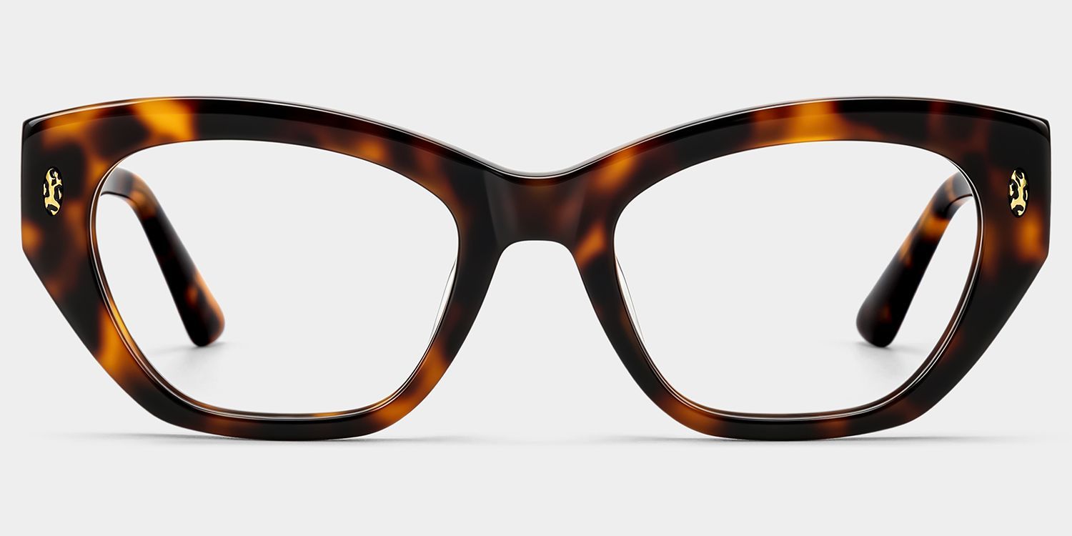Dillon Tortoise Cat-Eye Glasses | ZEELOOL0