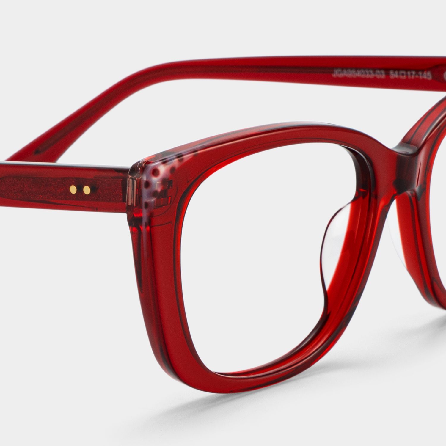 Madeline Cat eye Red Frame Glasses for Women | ZEELOOL5