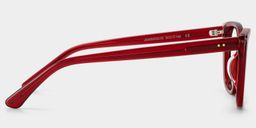 Madeline Red Cat-eye Glasses4