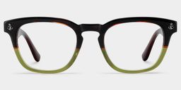 Pierce Two-tone Round Glasses0