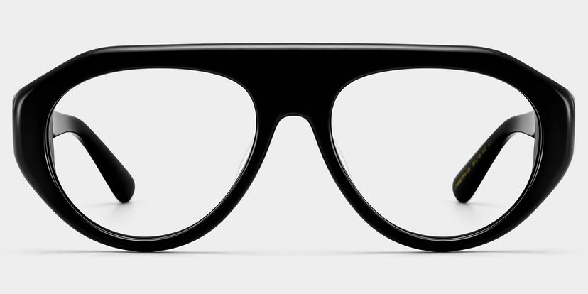 The Aviator Black Aviator Glasses