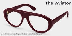 The Aviator Red Aviator Glasses3