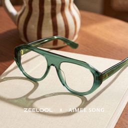 The Aviator Green Aviator Glasses0