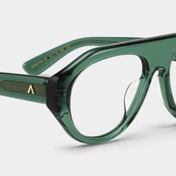 The Aviator Green Aviator Glasses5
