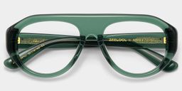 The Aviator Green Aviator Glasses2