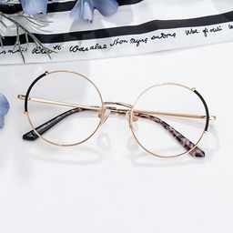 Rindy Black Round Glasses4