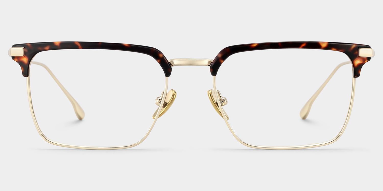Addison Tortoise Browline Frame Glasses for Men | ZEELOOL0