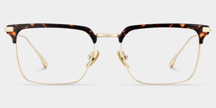 Addison Tortoise Browline Glasses