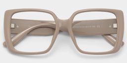 Maya Brown Square Glasses1