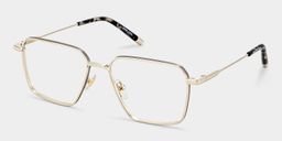 Ashley Gold Square Glasses2
