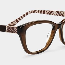 Brielle Brown Cat eye Glasses4