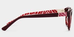 Brielle Red Cat eye Glasses3