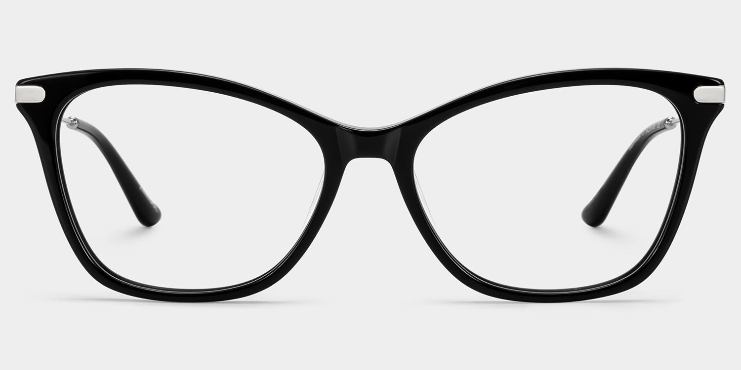 Lydia Black Cat-Eye Glasses | ZEELOOL0