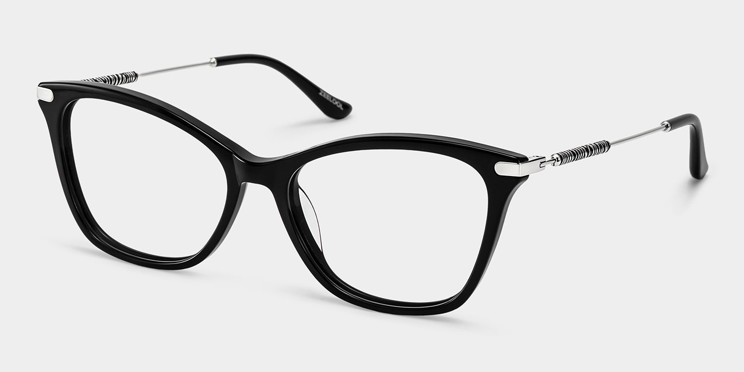 Lydia Black Cat-Eye Glasses | ZEELOOL2
