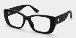 Hannah Black Rectangle Glasses3