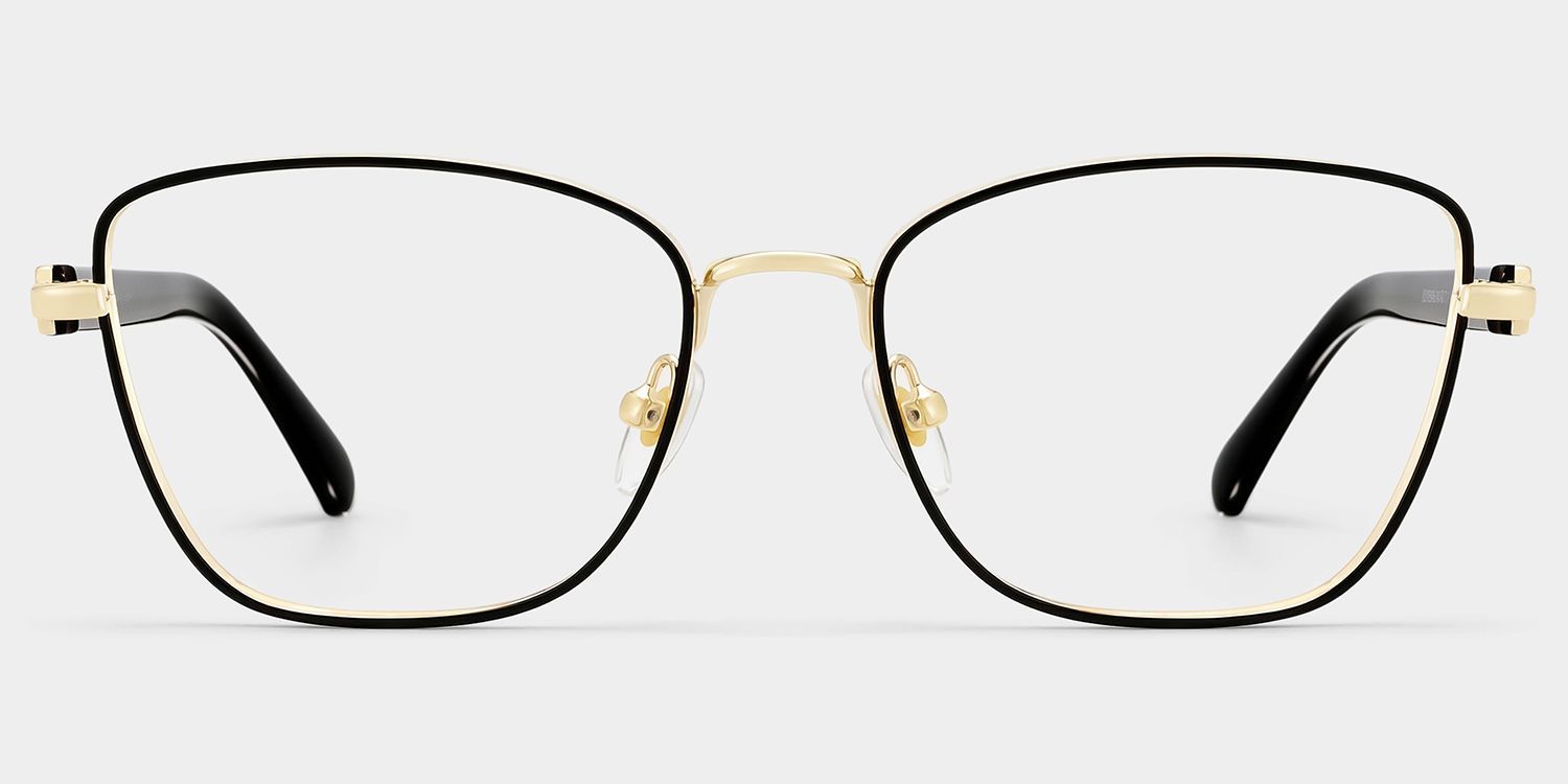 Lucille Black Butterfly Glasses | ZEELOOL0