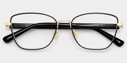 Lucille Black Butterfly Glasses1