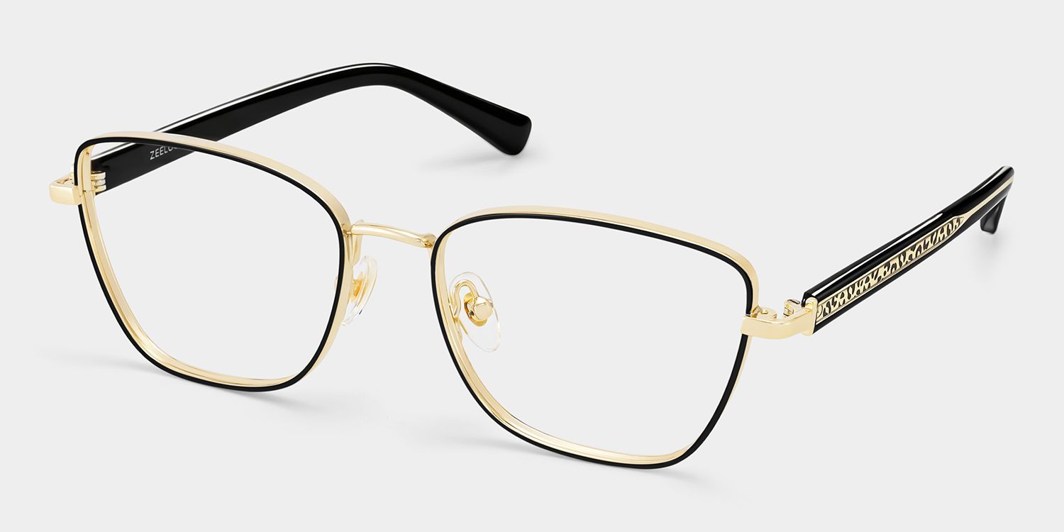 Lucille Black Butterfly Glasses | ZEELOOL2