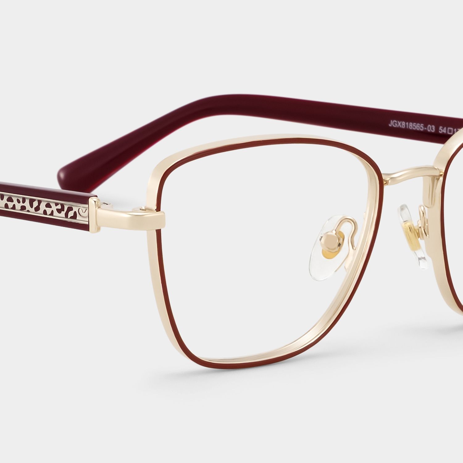Lucille Red Butterfly Glasses | ZEELOOL4