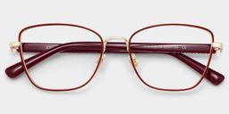 Lucille Red Butterfly Glasses1