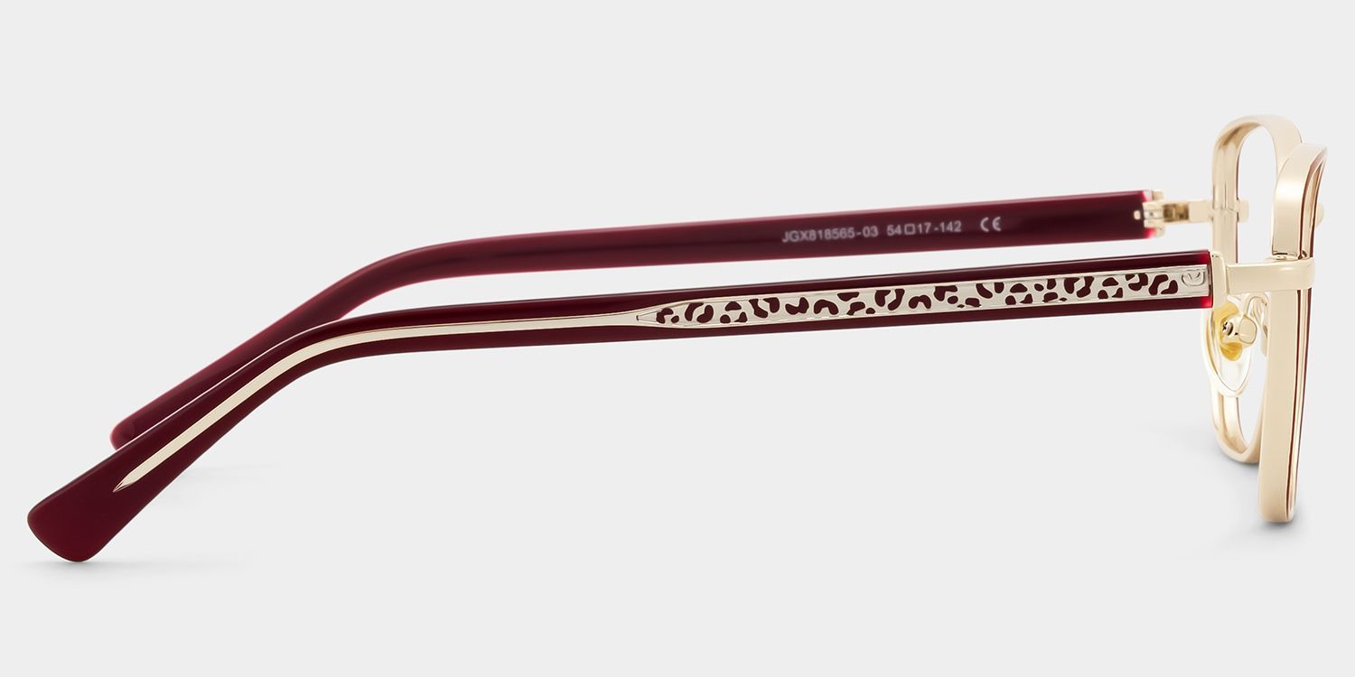 Lucille Red Butterfly Glasses | ZEELOOL3