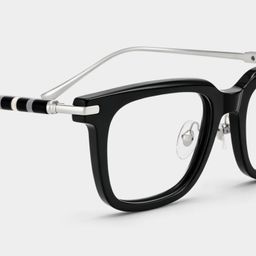 Rayne Black Square Glasses4