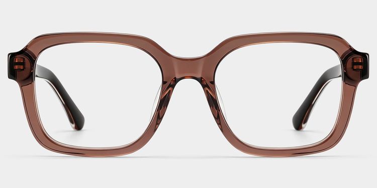 Parker Brown Square Glasses