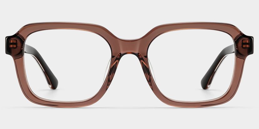 Parker Brown Square Glasses
