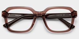 Parker Brown Square Glasses1