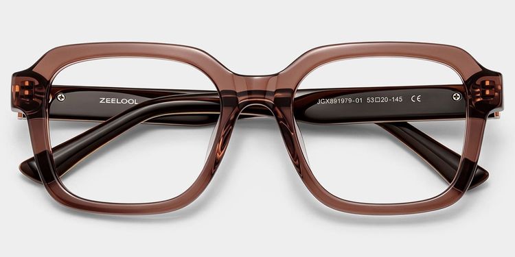 Parker Brown Square Glasses