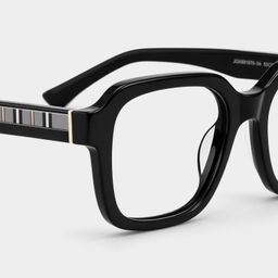 Parker Black Square Glasses4