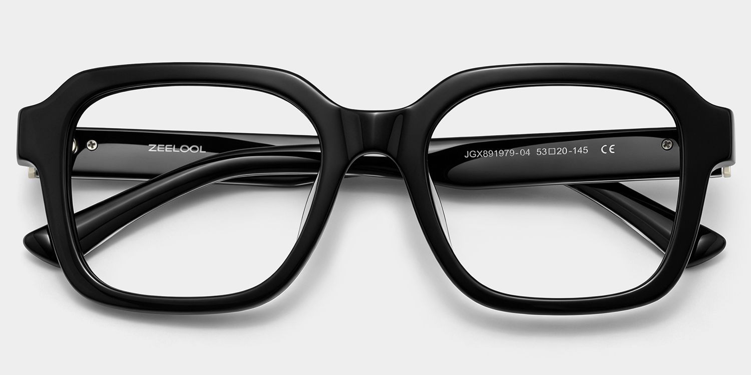 Parker Black Square Eyeglasses for Women | ZEELOOL1