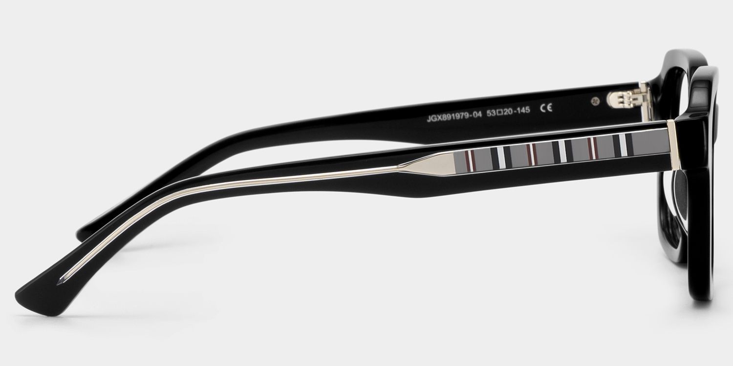 Parker Black Square Eyeglasses for Women | ZEELOOL3