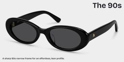 The 90s Black Oval Glasses3