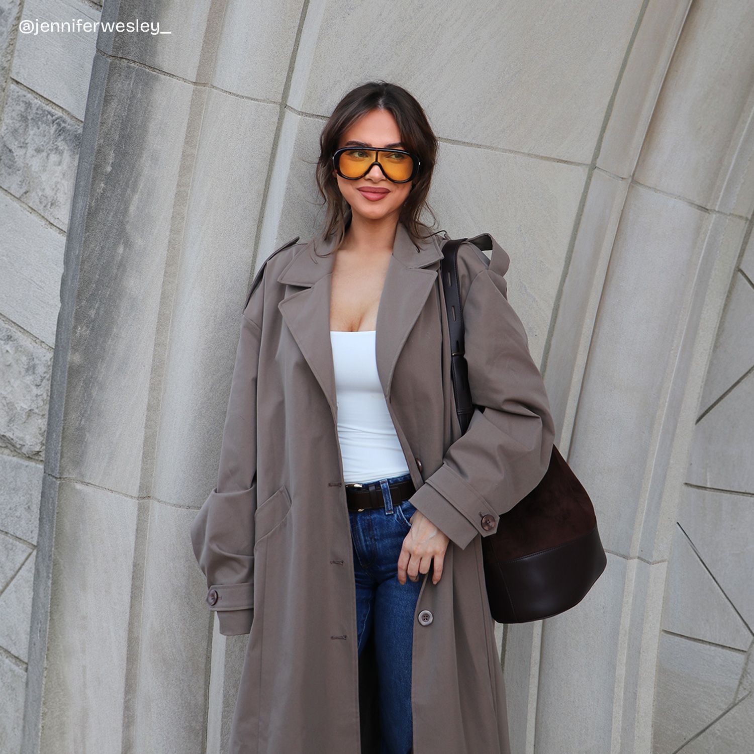 ZEELOOL x Aimee Song The Shield Tortoise Sunglasses7