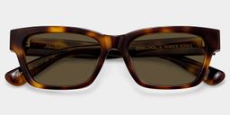 The Classic Tortoise Rectangle Glasses2
