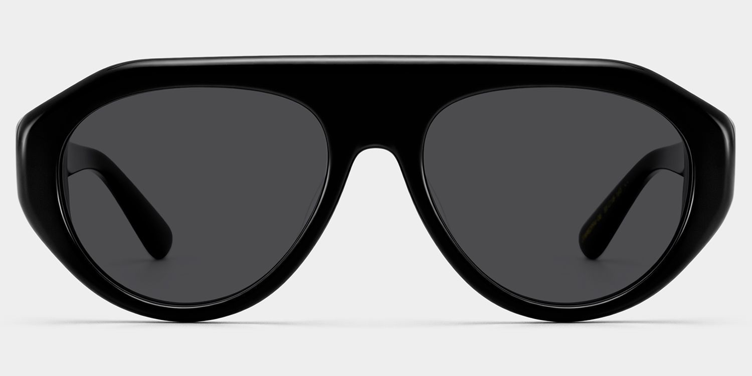 ZEELOOL x Aimee Song The Aviator Black Sunglasses1