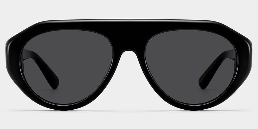 The Aviator Black Aviator Glasses