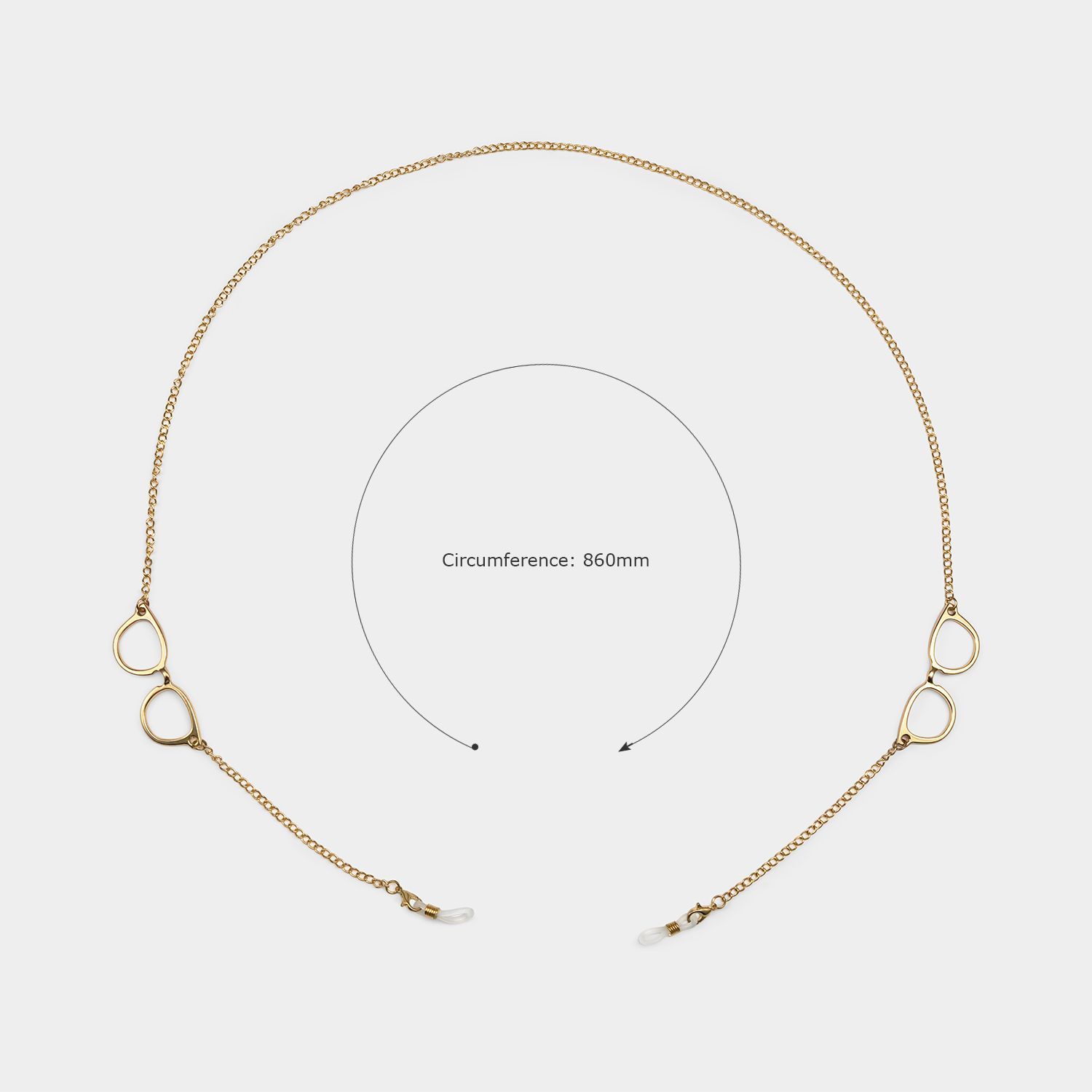 Stylish  Gold Eyeglasses Chains2