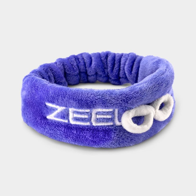 BLue Coral Fleece Headband