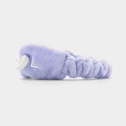 Light BLue Coral Fleece Headband4